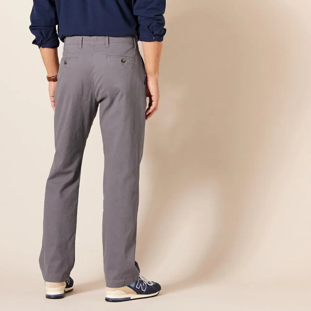 Men's Classic-Fit Casual Stretch Chino Pant